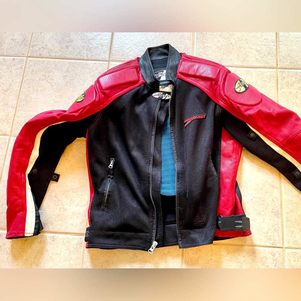 Joe Rocket Motorcycle Ballistic Series Jacket-size M Mesh Paded-item # 1750-1562